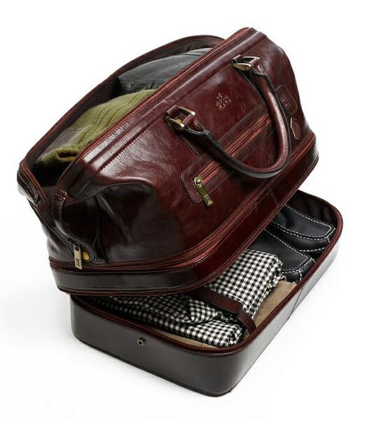 这个很赞！THE INDIANA LEATHER ADVENTURE DUFFEL $345.50