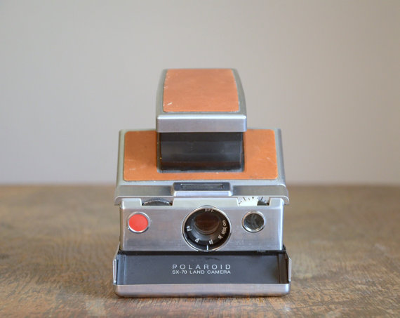 Vintage 1970s Polaroid SX70 Land Camera 保利来SX-70 不带声纳