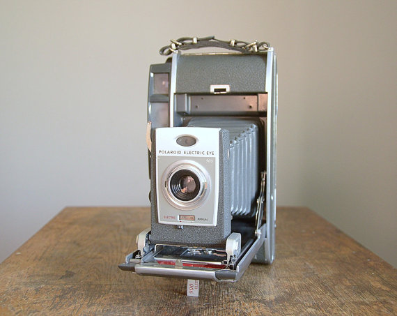 Vintage Camera 1960s Polaroid Land Camera Electric Eye 900 保利来Eye 900当时高端级