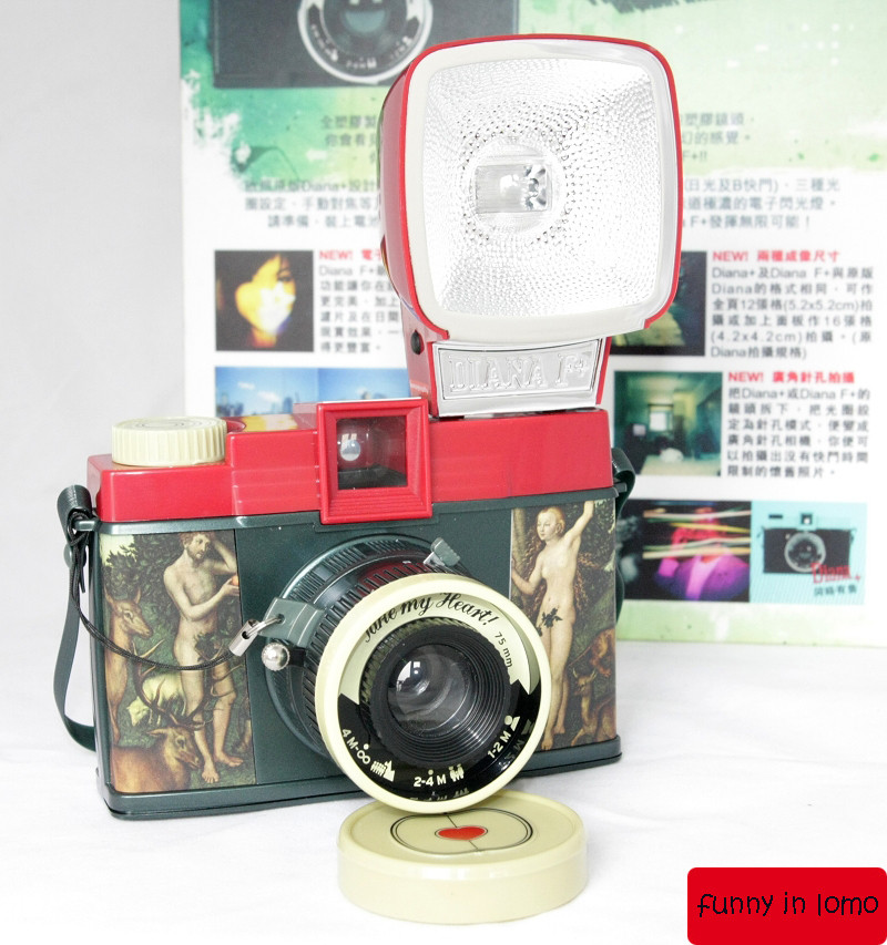 Lomo相机 Diana F+ 120 Take my heart