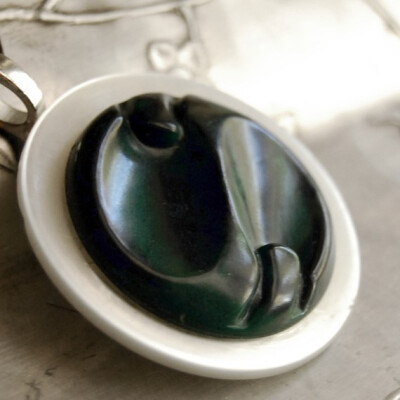 Tide Pool Vintage Button Necklace 古旧纽扣项链系列