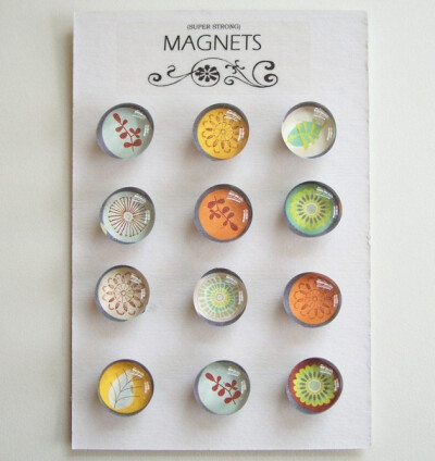 Mega Magnet Pack Bohemian Bloom by tannerglass on Etsy Mega Magnet Pack- Bohemian Bloom