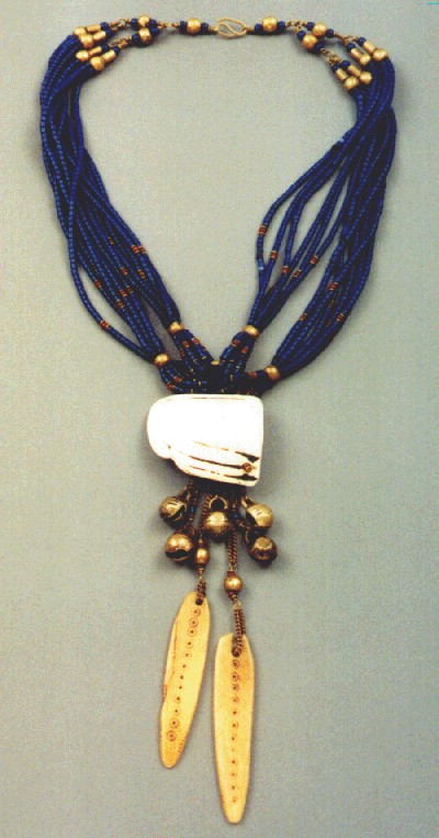 Necklace of Unique Afrikan Naga Elements 有娜迦族元素的项链