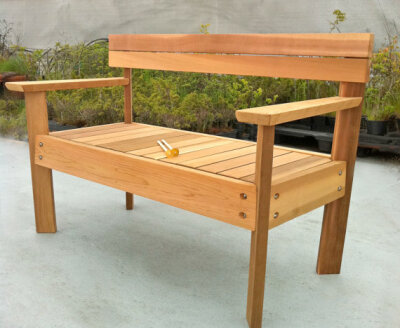 花园长椅 by musicalfurnishings on Etsy Musical Garden Bench - Outdoor Cedar Xylophone