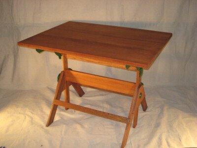 橡木桌子 DutchTouchAntiques on Etsy Vintage Oak Drafting Table