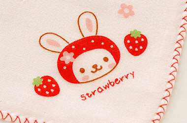 日本chuckle 小兔子手帕