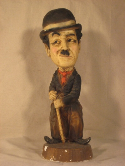古董查理·卓别林的雕像 DutchTouchAntiques on Etsy Vintage Charlie Chaplin Statue