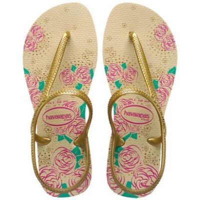 2011新款Havaianas Flash Urban Fresh--紫色蔷薇花