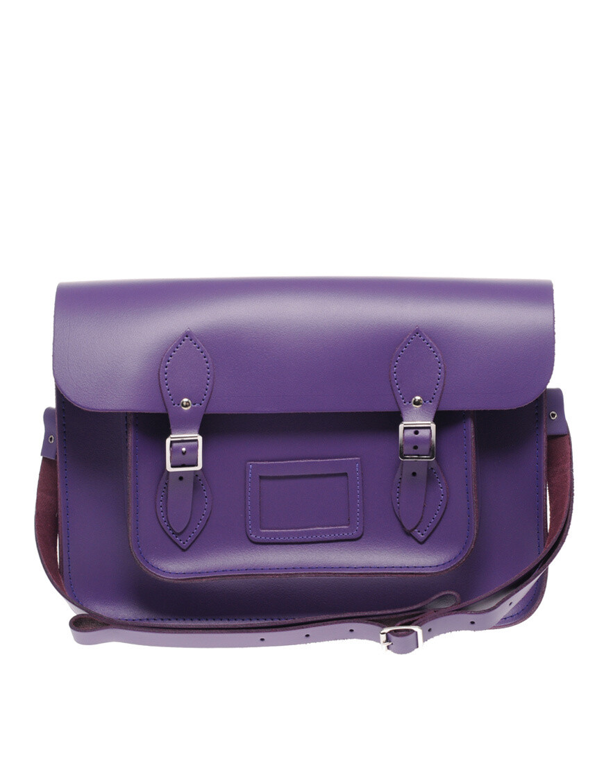  Cambridge Satchel Company 14&quot;单色剑桥包