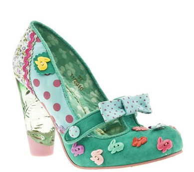 Irregular Choice 2011 卡通小兔水晶跟低帮鞋女鞋