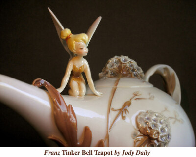 Franz Tinker Bell Teapot (detail) by Jody Daily