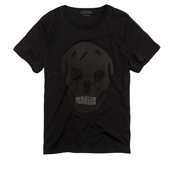 ALEXENDDER MCQUEEN 2011男士骷髅T恤