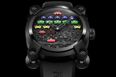 穿越童年的隧道 Romain Jerome Space Invaders Watches