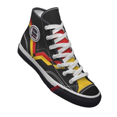 Die hohe Spitze schwarzer Männer Deutschlands Pro-keds High Top Modeschuhe von Zazzle.de Die hohe Spitze schwarzer M&amp;#228;nner Deutschla