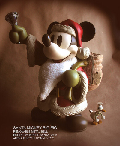 Santa Mickey Mouse Big Fig by Kevin &amp; Jody