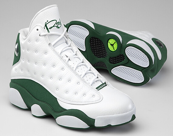 做一双有故事的鞋， Air Jordan XIII Ray Allen PE<a class='shortlnk' href='/s/0fdf613ecd32413' target='_blank' title='http://www.kidulty.com/news/id/news/16688'>http://duitang.com/s/0fdf613ecd32413</a>