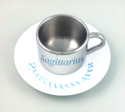 丹麦 PO 新品Sagittarius射手座神奇倒影杯