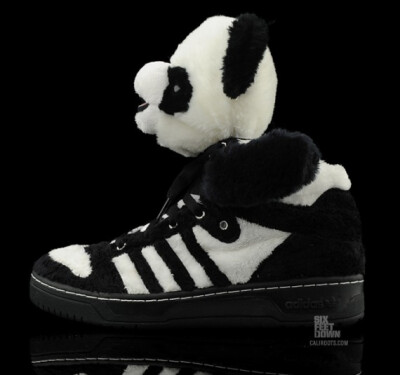 adidas Originals x Jeremy Scott Panda Bear 熊猫鞋即将上市 ~