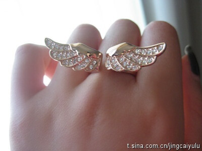 beautiful 天使之翼戒指一枚