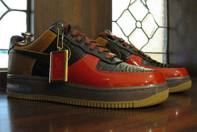 用混搭的材质表现过往的色调，Nike Air Force 1 Bespoke ‘Lux Bison’ By Steve Pinkerton<a class='shortlnk' href='/s/0fdf52b17c34430' target='_blank' title='http://www.kidulty.com/news/id/news/16771'>htt…