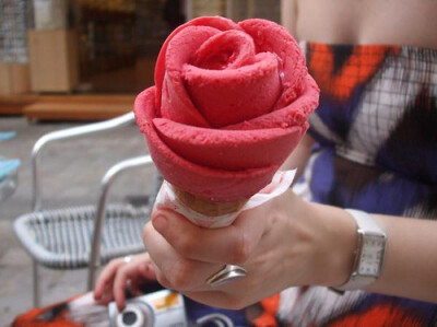 玫瑰花ice cream