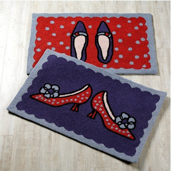 ●公主梦想●韩国家居*美丽的鞋子*可爱装饰地垫*C1415