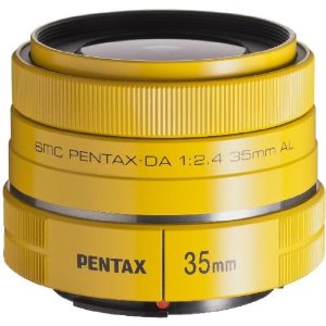 宾得35mm镜头！！PENTAX DA 35mm F2.4 F/2.4 AL Lens Yellow