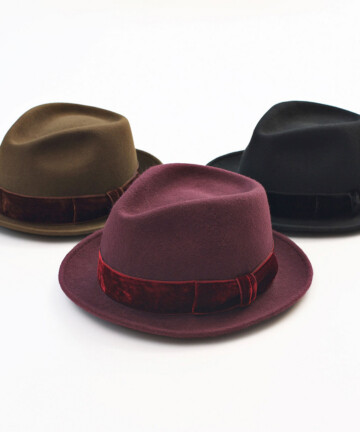 日本知名潮流品牌VICTIM推出的CLASSIC FELT HAT。