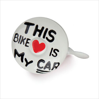 猜得到是什么么？自行车铃铛哟~ This Bike is My Car Dring Bicycle Bell