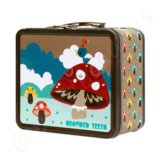 小蘑菇铁盒Crowded Teeth Lunch Box