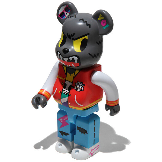 意、日潮流单位联手打造！ tokidoki x MEDICOM TOY 400% Be@rbrick ＂WOLF＂