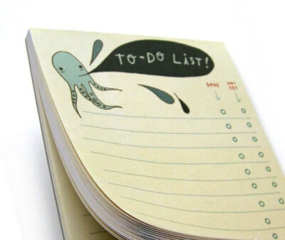 OCTOPUS TO DO LIST ！！