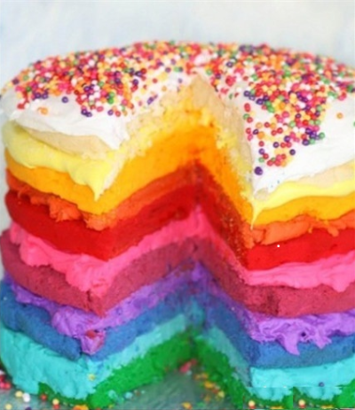 Rainbow Cake