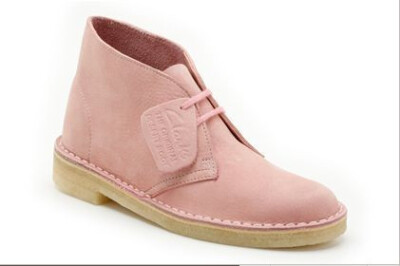 桃红粉短靴