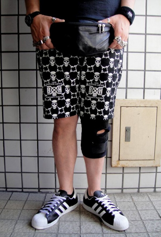 BOUNTY HUNTER SKULLS HALF PANTS 骷髅短裤释出 ~