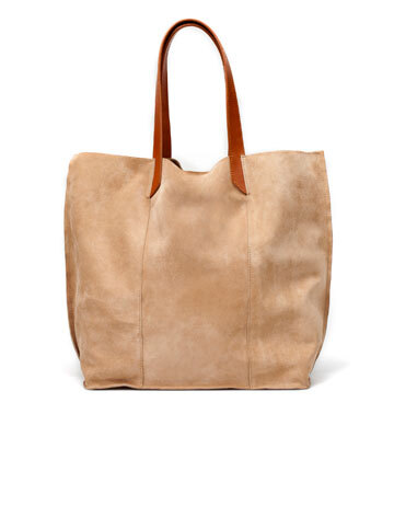 SUEDE SHOPPER BAG -购物包包，颜色太好看了~！- ZARA United States