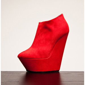 Platform Wedge in Red - Giuseppe Zanotti - 惊艳的红色 高跟鞋