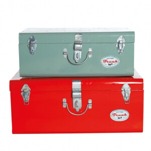 Retro Luggage, Home Accessories from Berry Red Retro Luggage - Click to enlarge