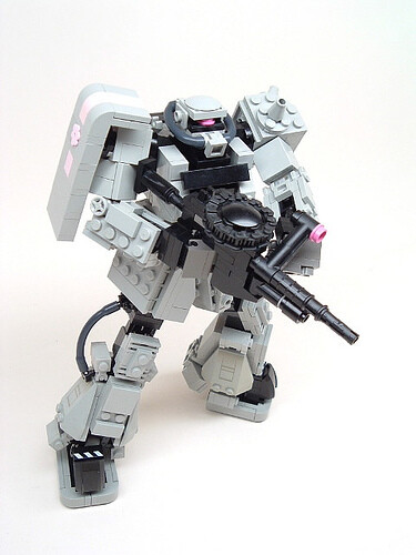 MS-06J Zaku II ~ White Ogre 扎古2 白色食人魔