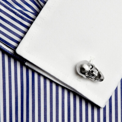 Fancy - Purple Label Skull Cufflinks