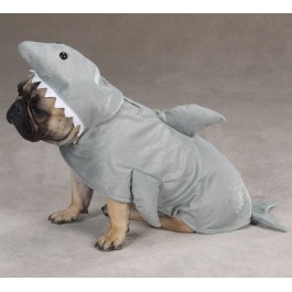 Ferocious Shark Halloween Dog Costume狗狗鲨鱼装