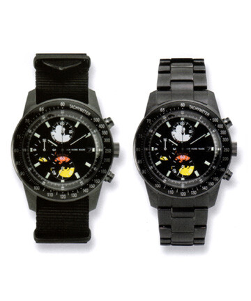 日本首饰品牌JAM HOME MADE & ready made与BLACK SENSE企划合作推出的Mickey watch。