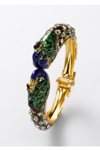 孔雀手镯 peacock bangle