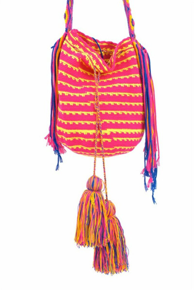 Himalayan Woven Tassel Bag