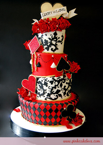 ♫ ♪好朋克的 wedding cake！