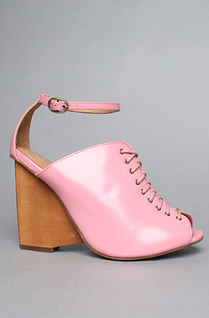  Jeffrey Campbell The Register Shoe 系带露趾鞋