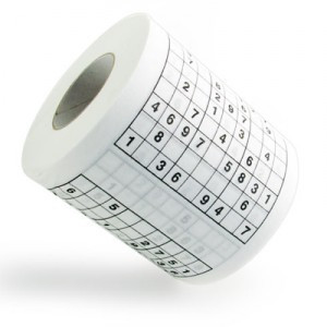 创意数独卫生纸 游戏卷纸巾 家用卷筒纸