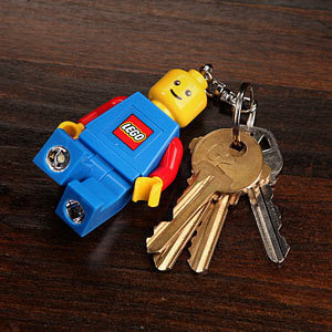 现货 LEGO Keychain Light乐高人仔带灯钥匙扣