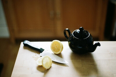 我喜欢的黑色小茶壶。