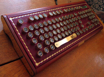 The Buccaneer Steampunk Keyboard